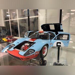 GMP 1:12 LeMans Winning Gulf Ford GT40 MKII